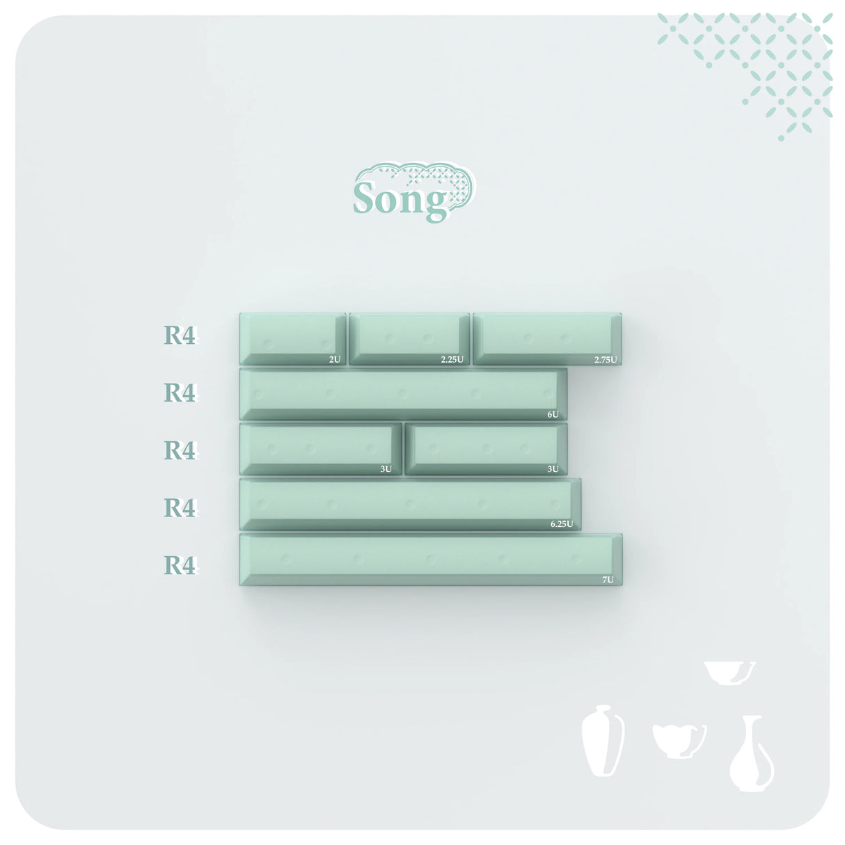 PBTfans Song Keycaps