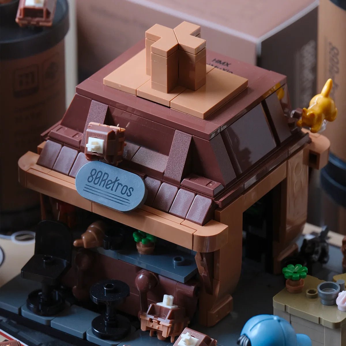 80s Retros Switch Building Block Set - Divinikey
