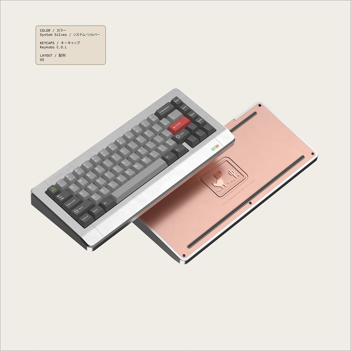 Pixtendo x Keykobo Pixel67 Keyboard - Fully Built