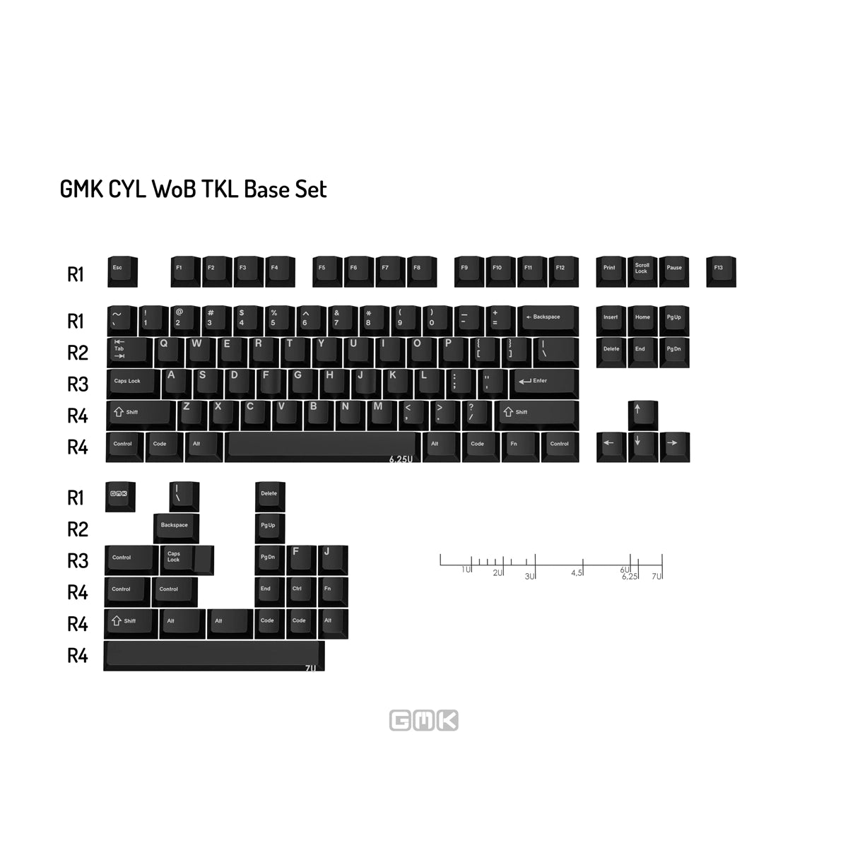 GMK CYL WoB Keycaps