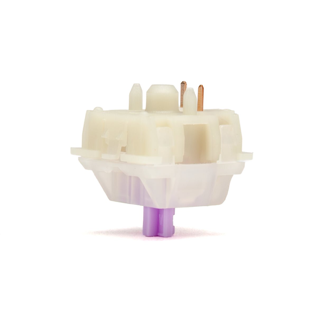 Gateron KS - 3X1 Milky Pro Purple Silent Tactile Switches - Divinikey