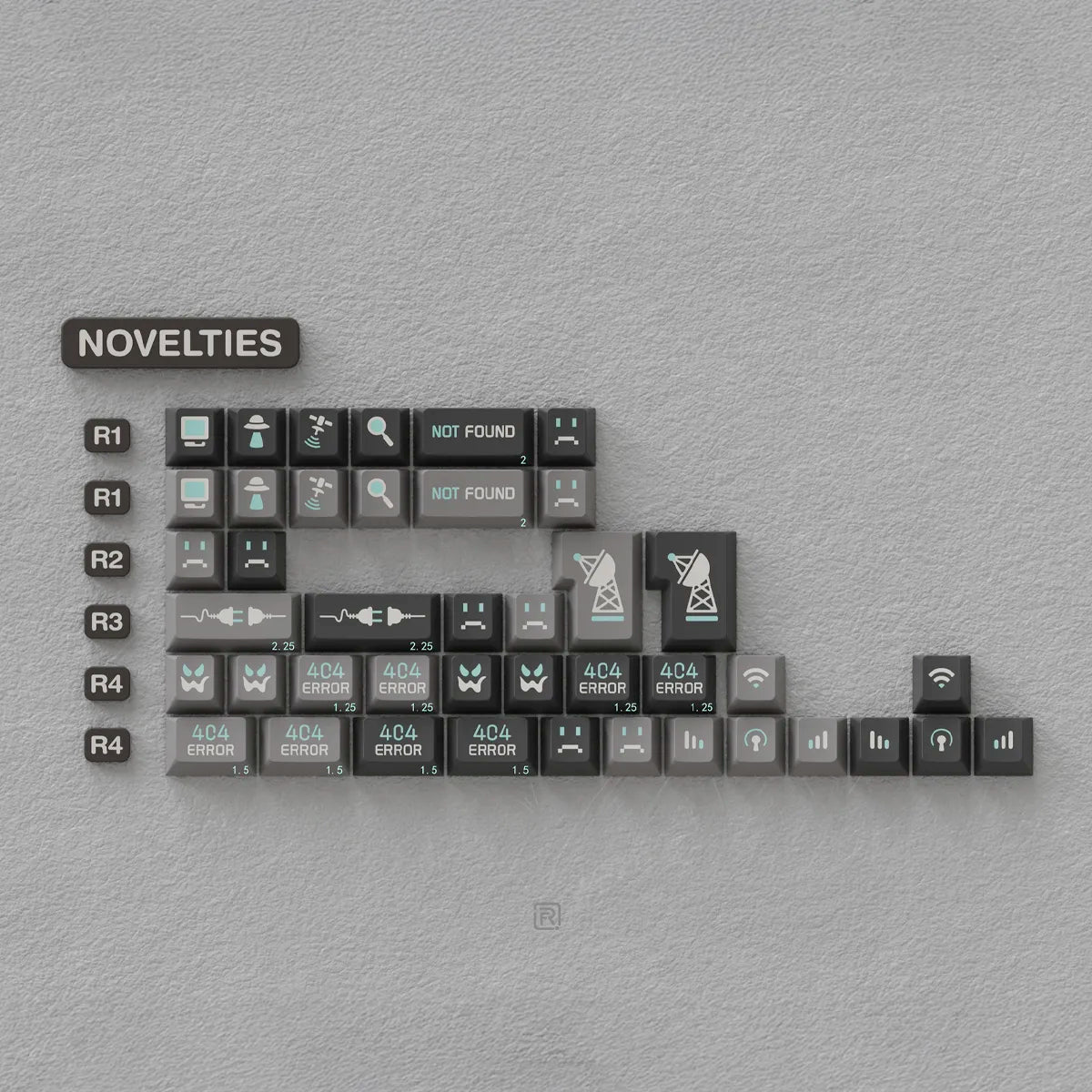 JTK 404 Keycaps - Divinikey