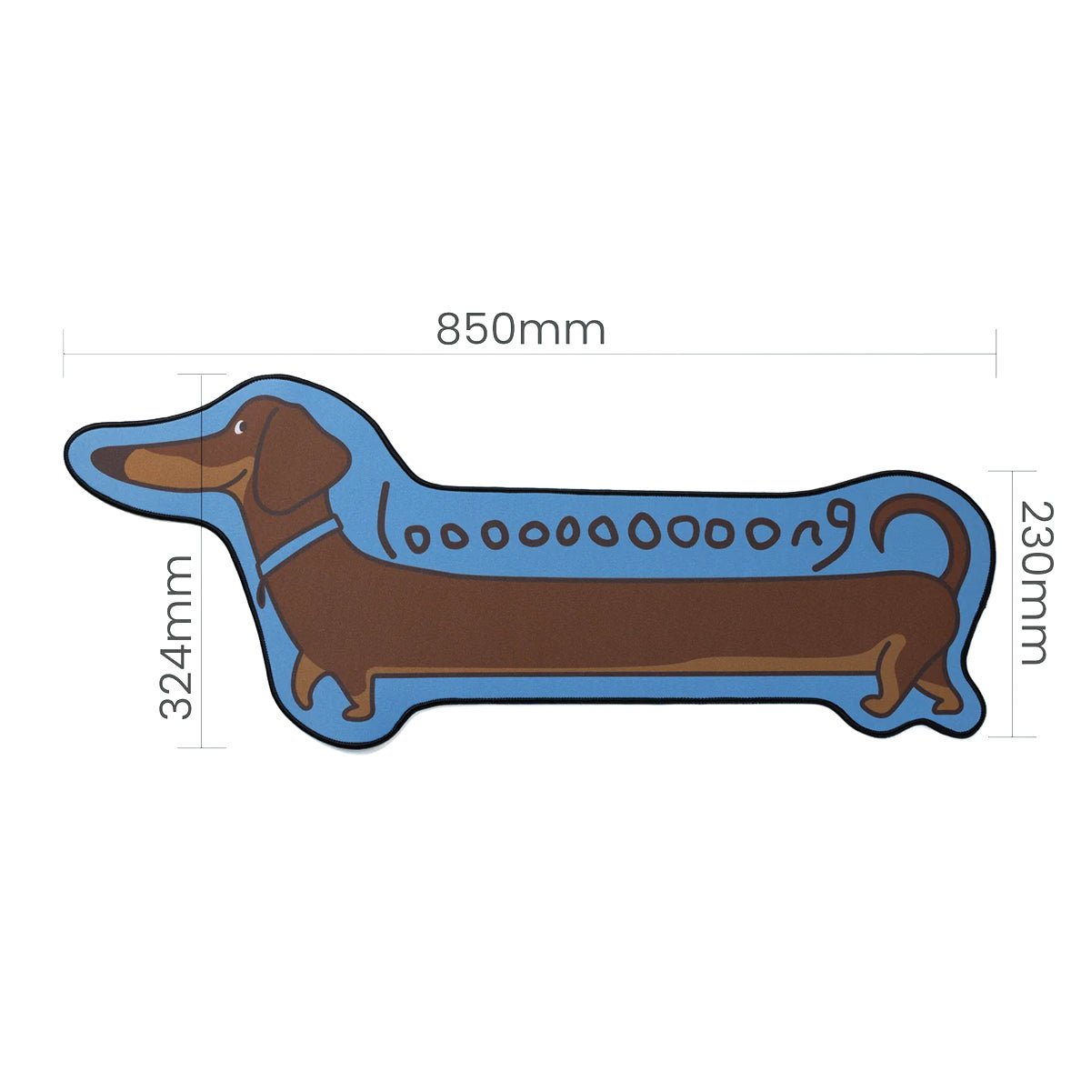 KBDfans Long Doggy Deskmat - Divinikey