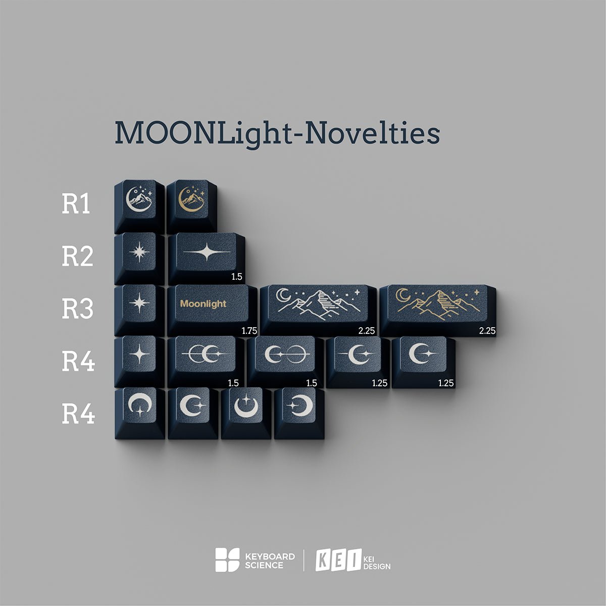 KBS Moonlight Keycaps - Divinikey