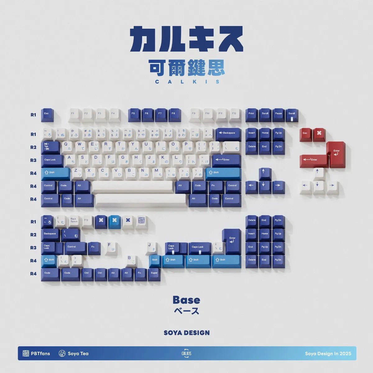 PBTfans Calkis Keycaps - Divinikey
