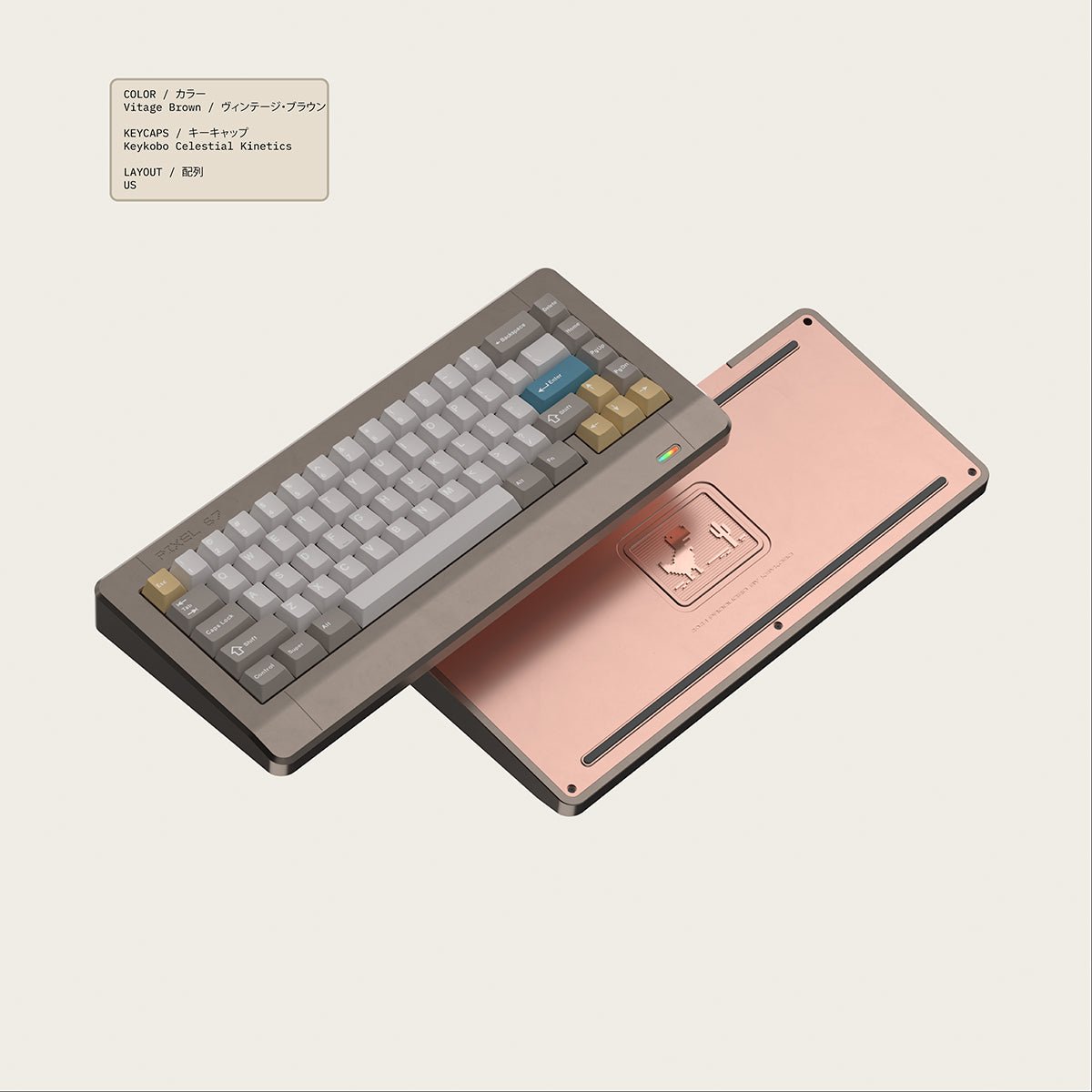 Pixtendo x Keykobo Pixel67 Keyboard - Fully Built - Divinikey