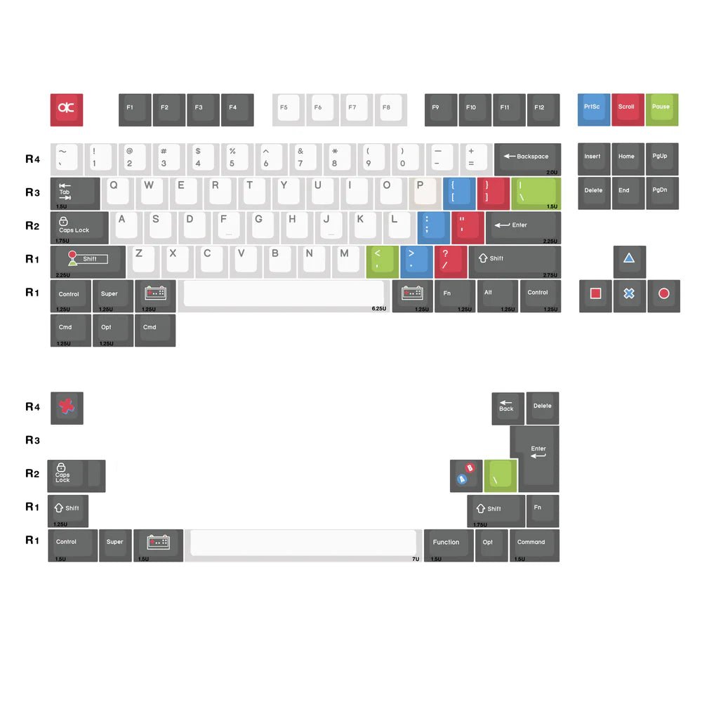 Qwertykeys QK65 Mk3 Accessories - Divinikey