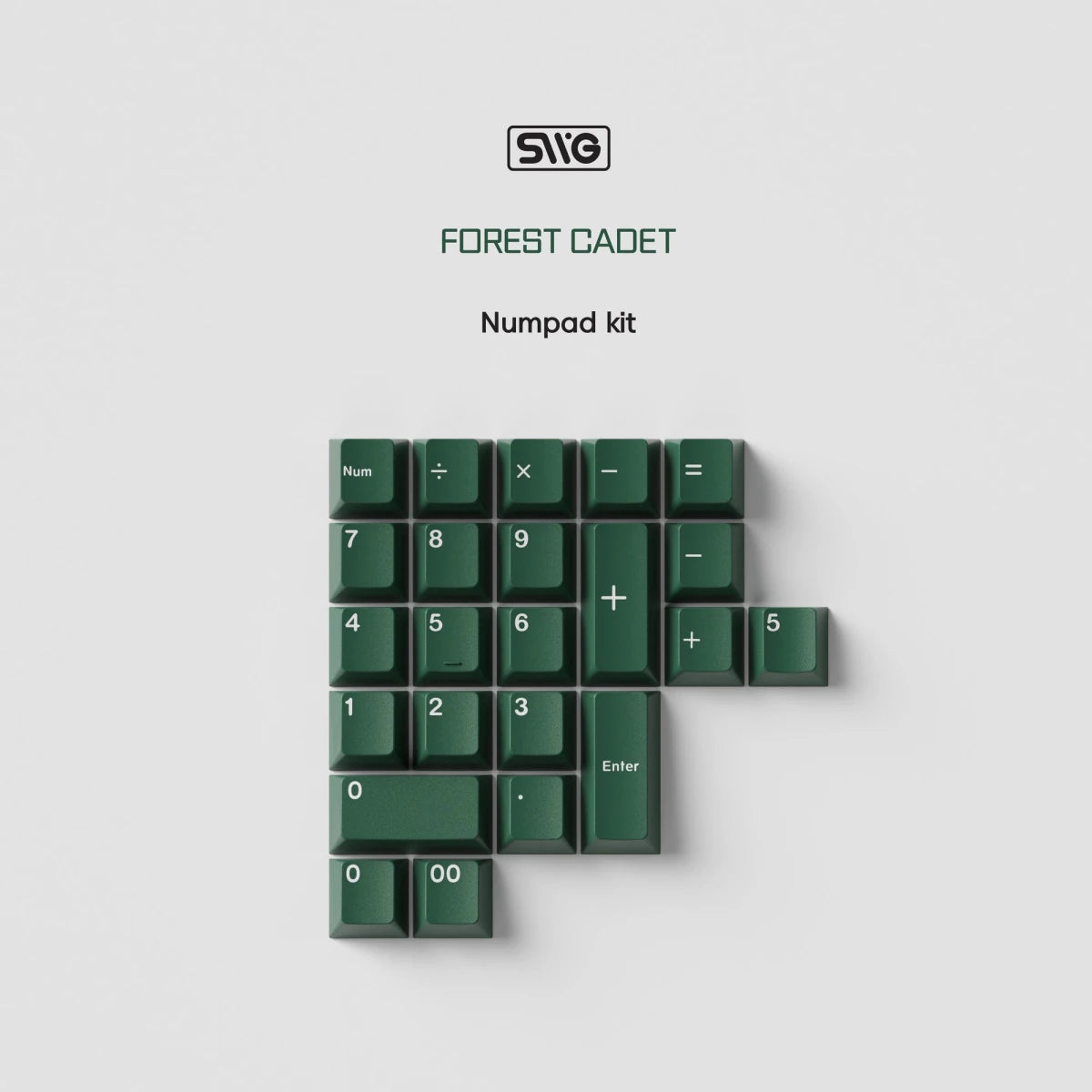 SWG Forest Cadet Keycaps - Divinikey