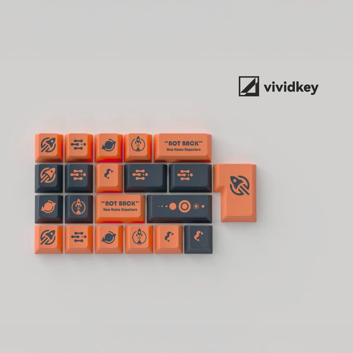 Vividkey Escape from Earth Keycaps - Divinikey