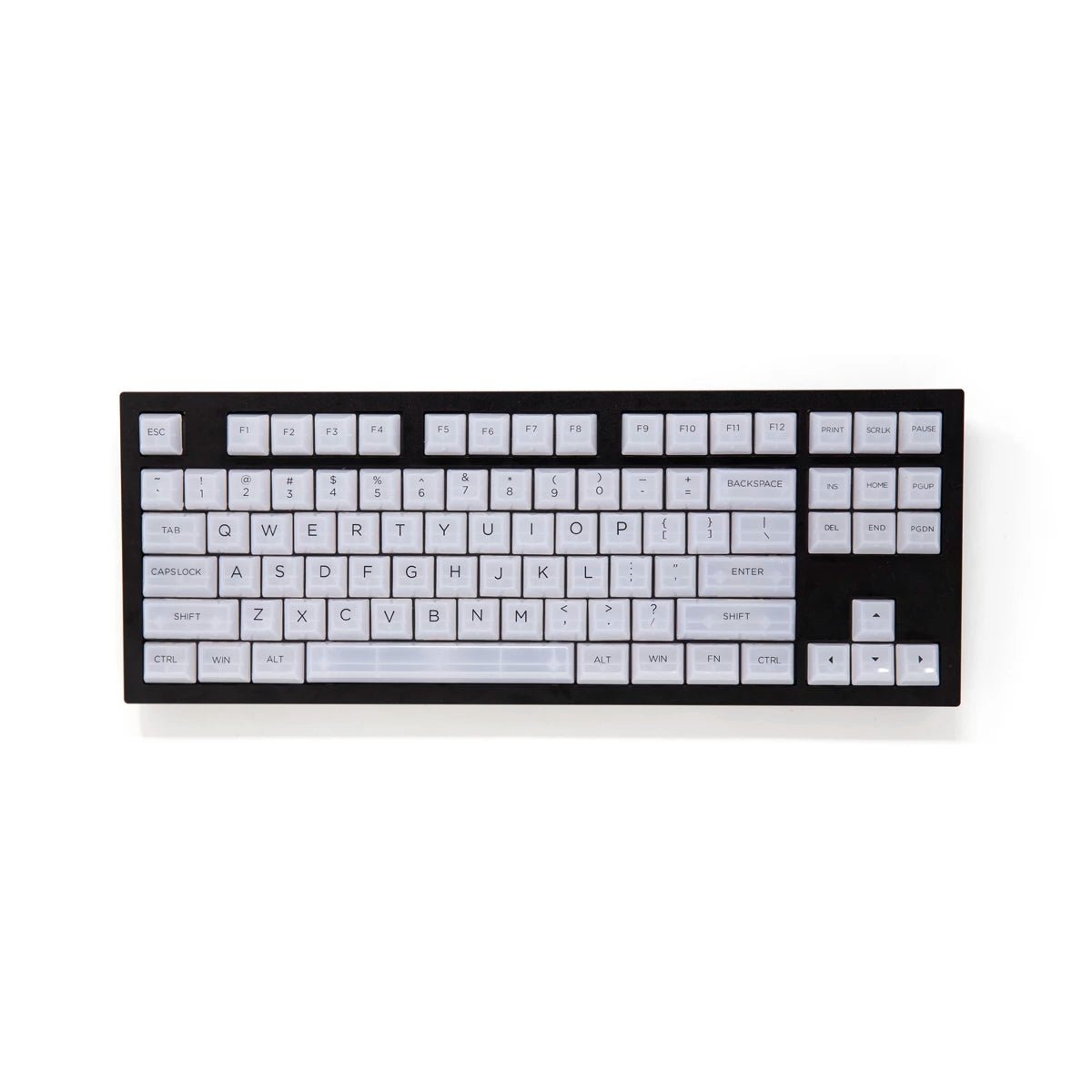 Akko Clear Keycap Set UV Polycarbonate - Divinikey