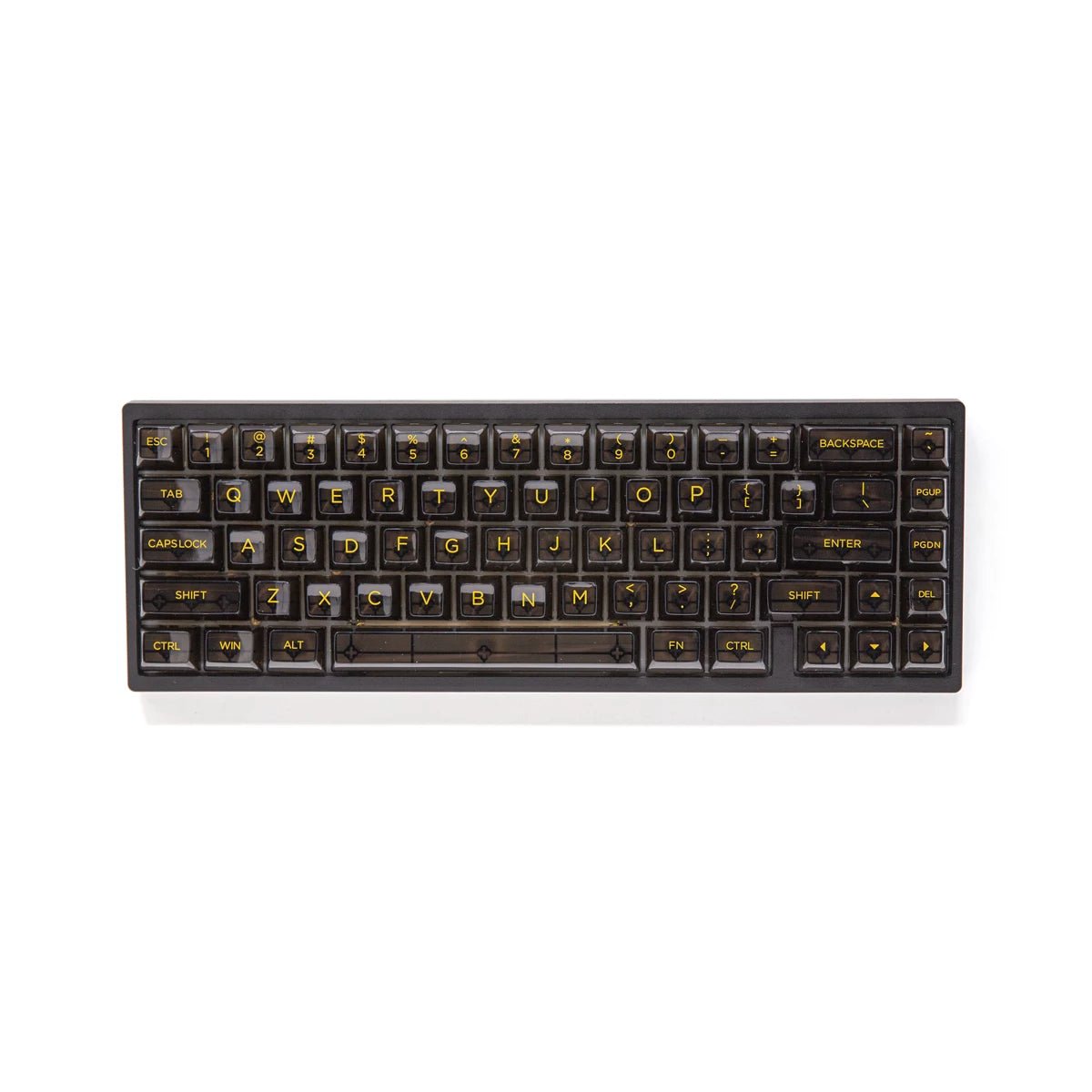 Akko Clear Keycap Set UV Polycarbonate - Divinikey