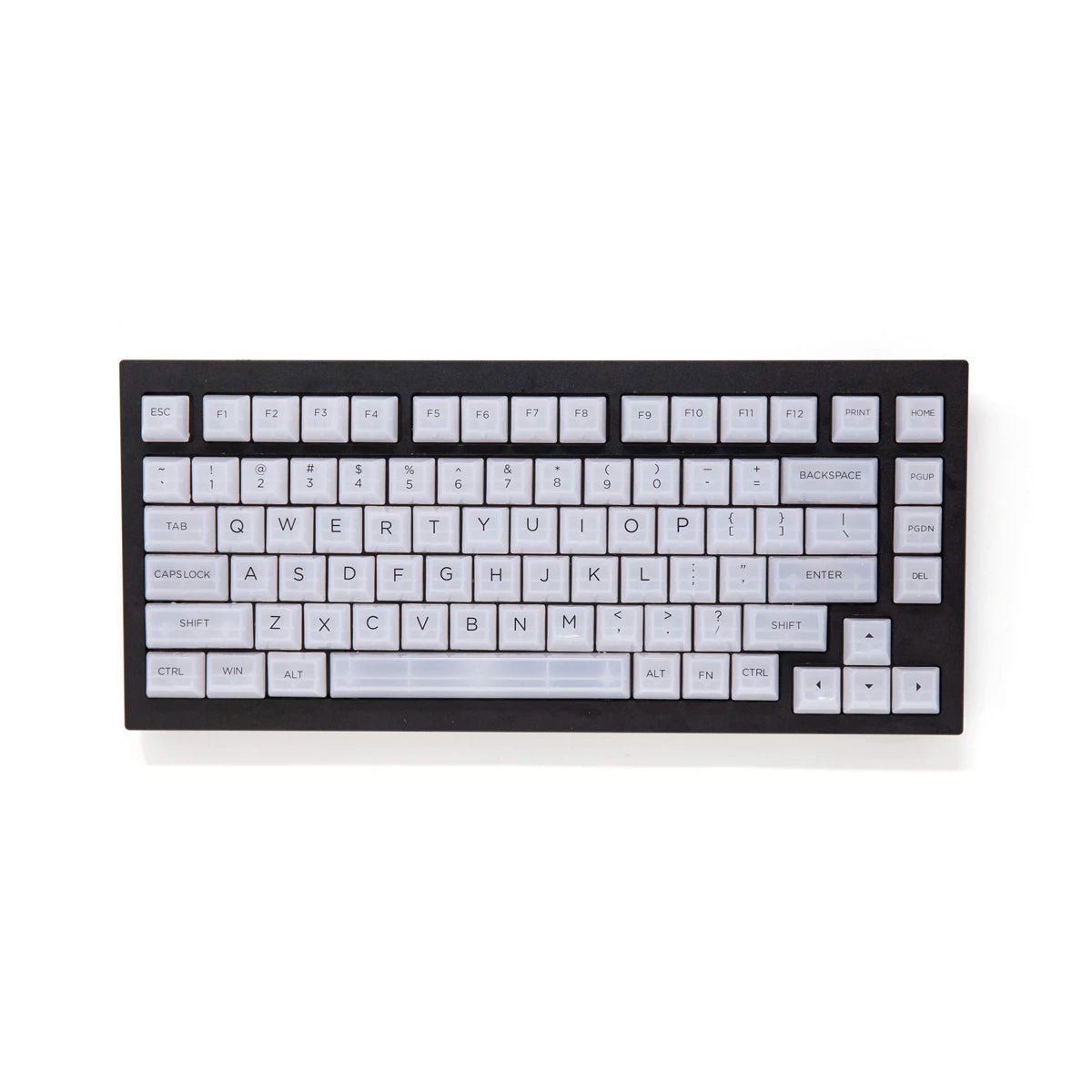 Akko Clear Keycap Set UV Polycarbonate - Divinikey