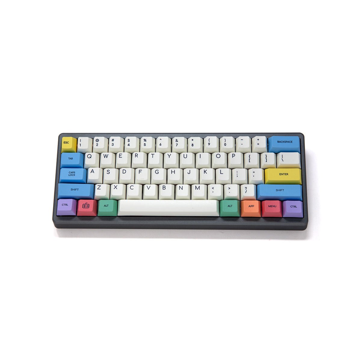 Chalk Keycap Set Dye-Sub PBT - Divinikey