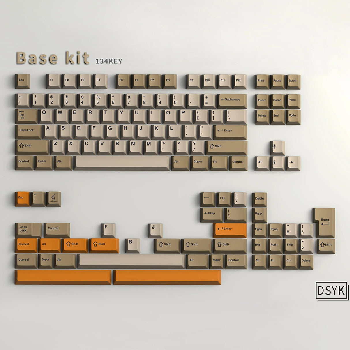 DSYK Logging Keycap Set Dye-Sub PBT - Divinikey
