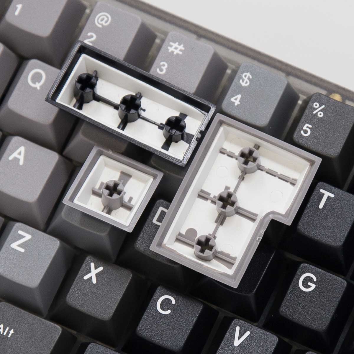 EnjoyPBT Shadow Keycap Set Doubleshot ABS - Divinikey