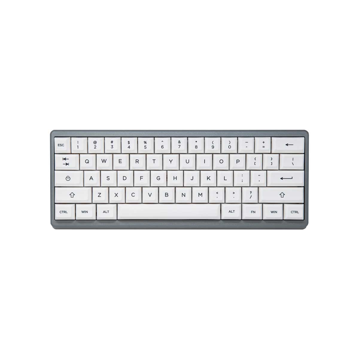 KAT BOW 226 White Keycap Set Dye-Sub PBT - Divinikey