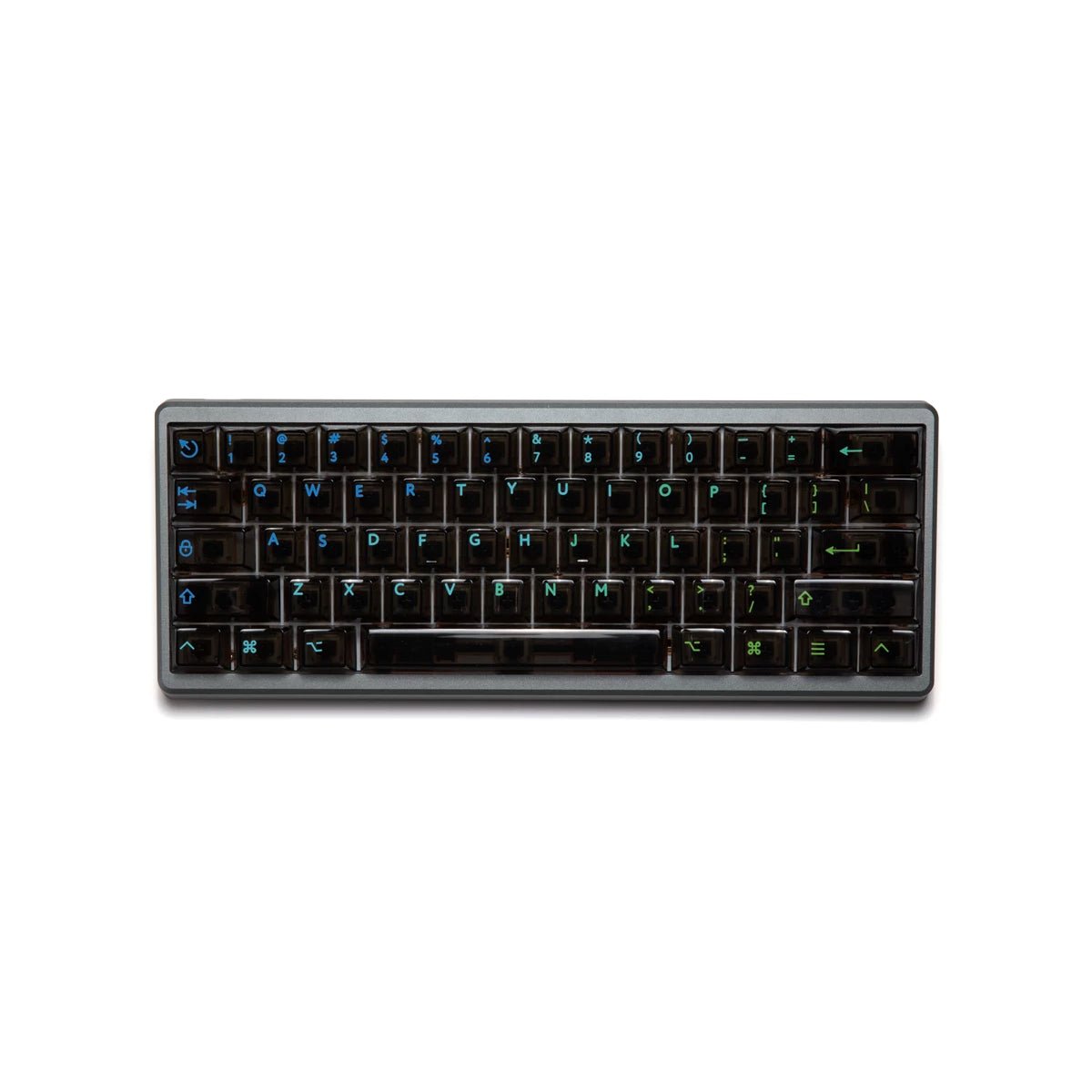 KBDfans Clear Aurora Keycaps UV Polycarbonate - Divinikey