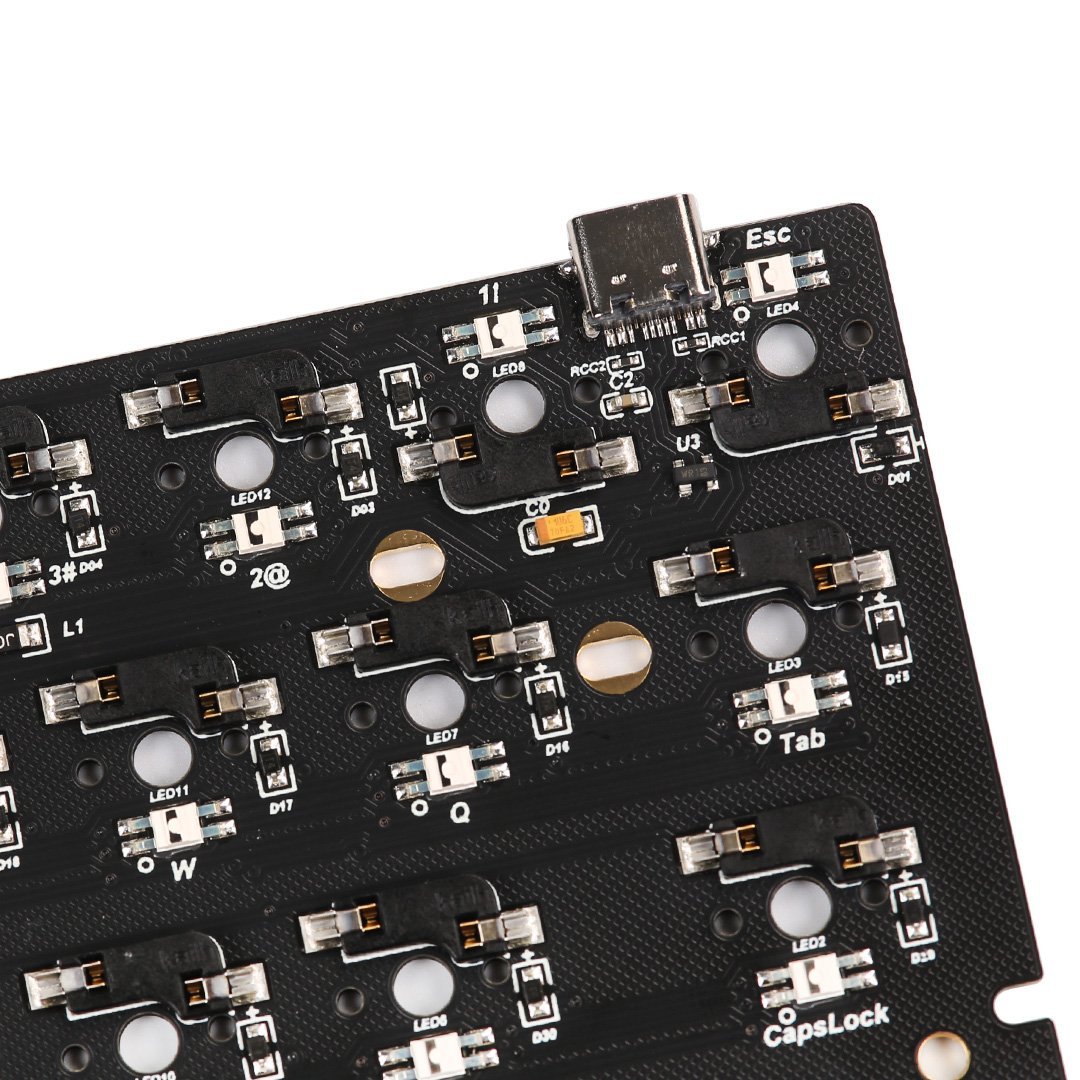 KBDfans DZ60 RGB-ANSI V2 Hot Swap PCB - Divinikey