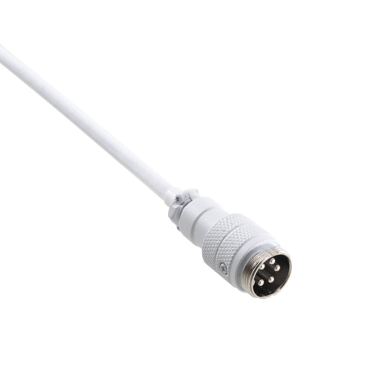 KBDfans White Custom Handmade USB-C Cable - Divinikey