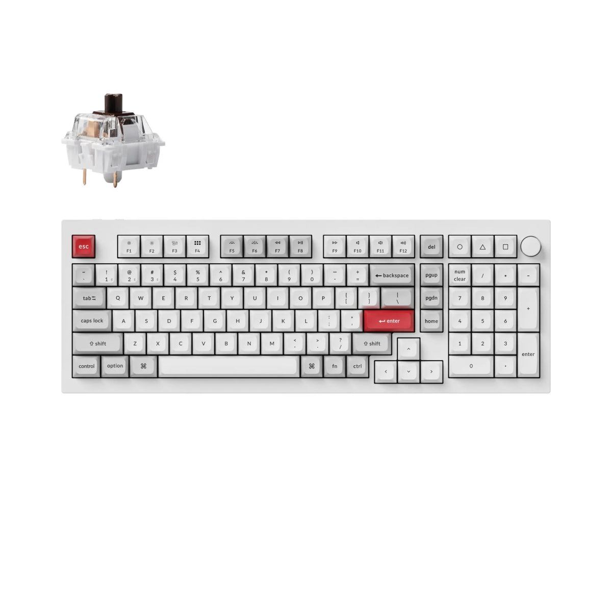 Keychron Q5 Pro 96% Wireless Keyboard - Divinikey