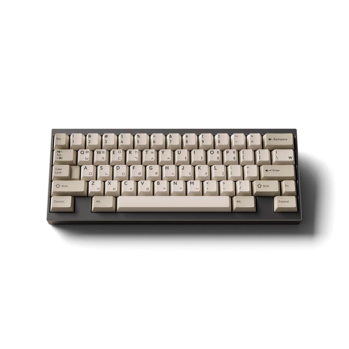 PBTfans Classic Hangul Keycap Set Doubleshot ABS - Divinikey