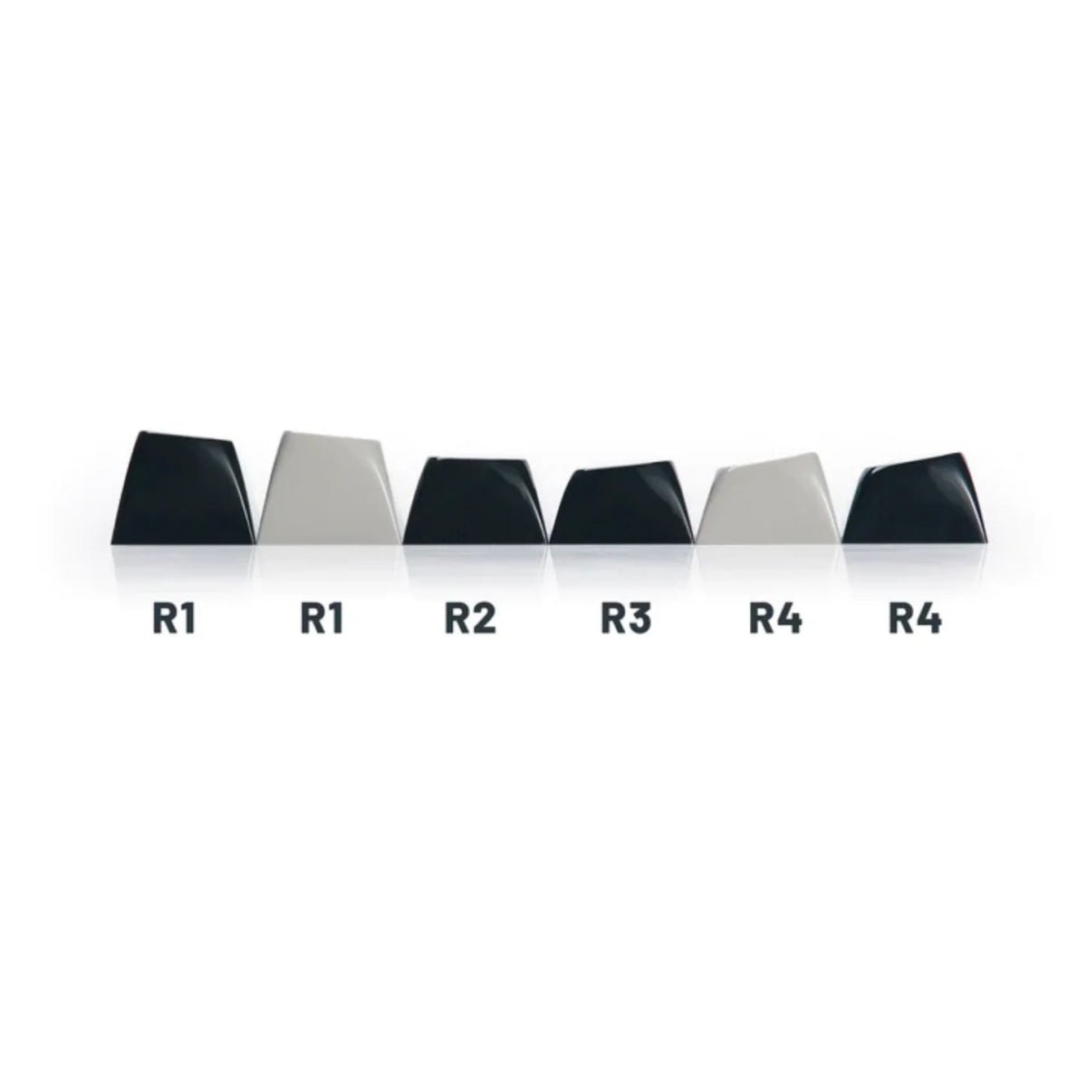 Toshi Industrial GSA Reborn RGG Keycap Set - Divinikey