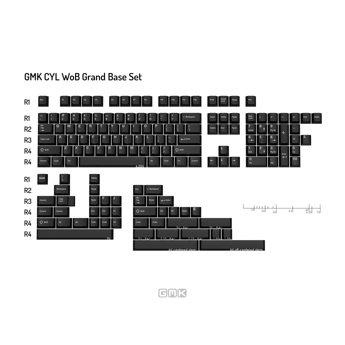 GMK CYL WoB Keycaps