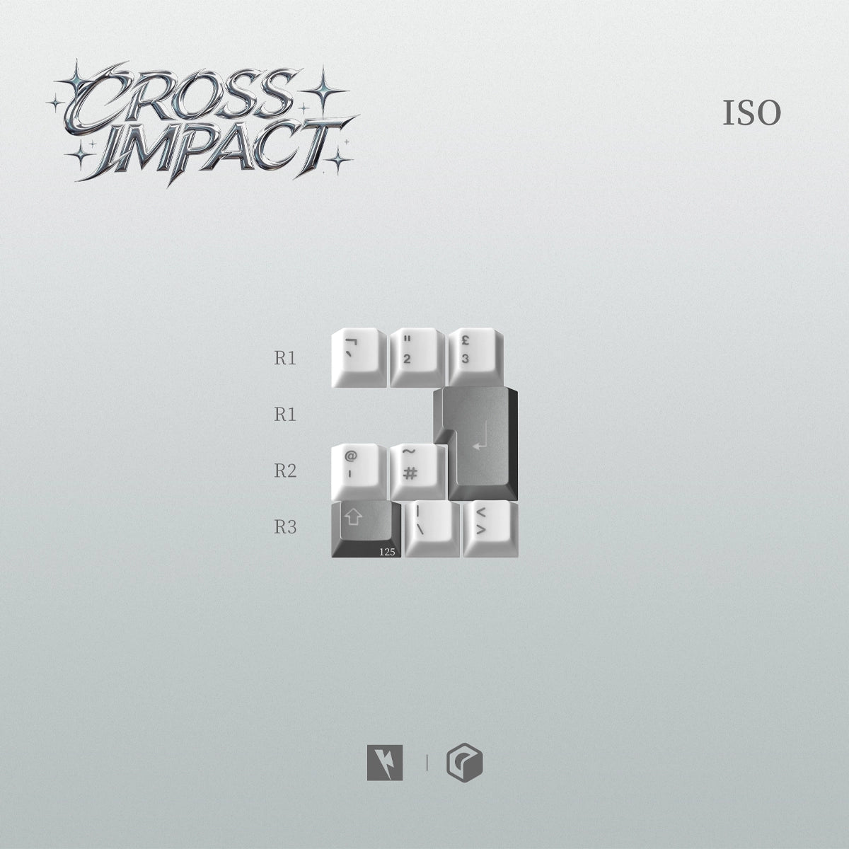 Keykobo Cross Impact Keycaps