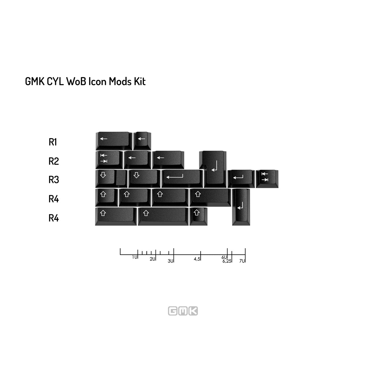 GMK CYL WoB Keycaps