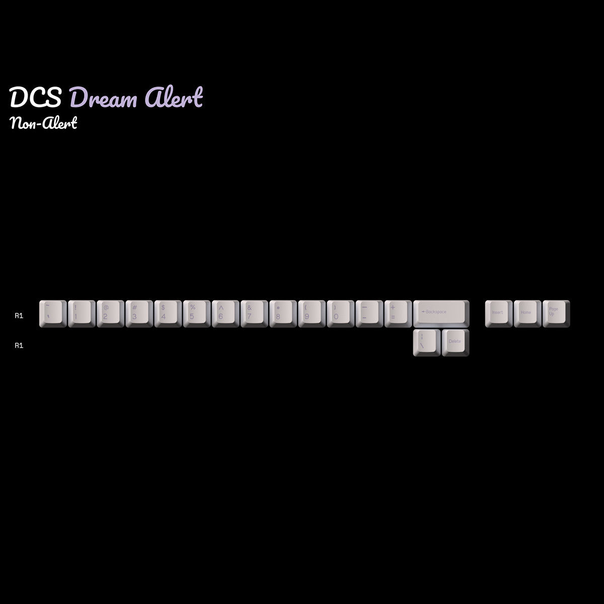 DCS Dream Alert Keycaps