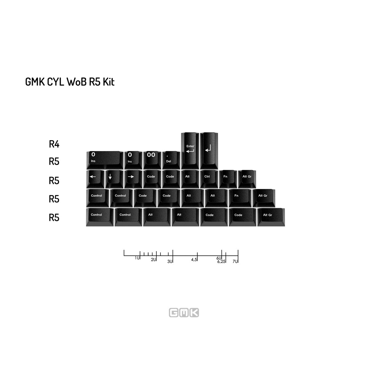 GMK CYL WoB Keycaps
