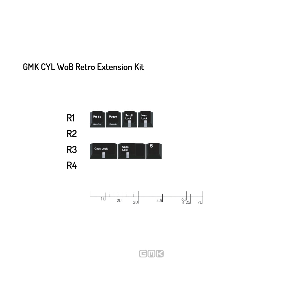 GMK CYL WoB Keycaps