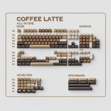 AlohaKB Coffee Latte Keycaps - Divinikey