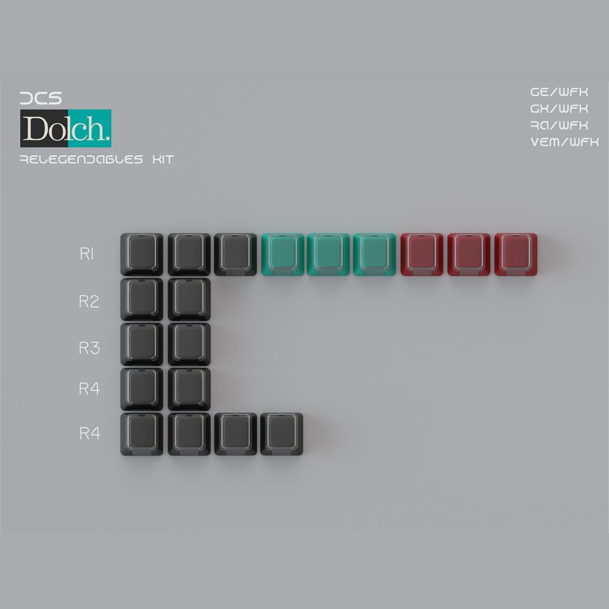 DCS Dolch Keycaps - Divinikey