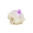 Gateron KS - 3X1 Milky Pro Purple Silent Tactile Switches - Divinikey