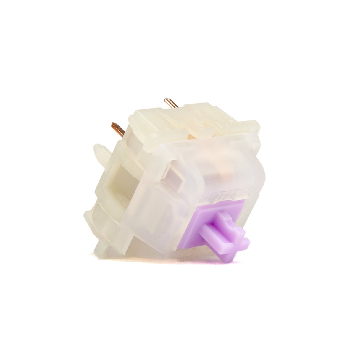 Gateron KS - 3X1 Milky Pro Purple Silent Tactile Switches - Divinikey