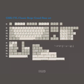 GMK CYL Beige Keycaps - Divinikey