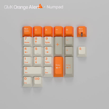 GMK CYL Orange Alert Keycaps - Divinikey