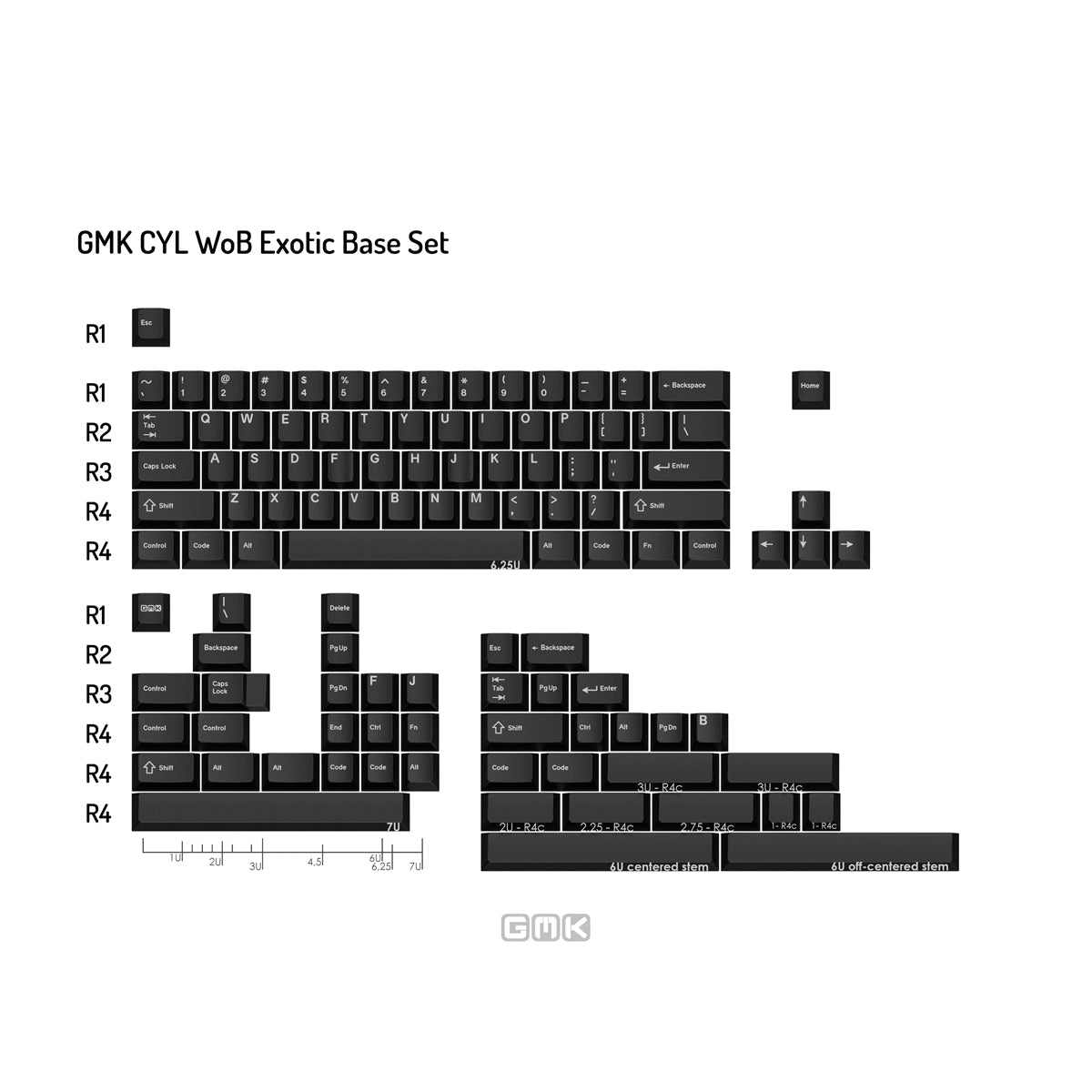 GMK CYL WoB Keycaps - Divinikey