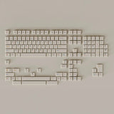 HIBI Office Beige Keycaps - Divinikey