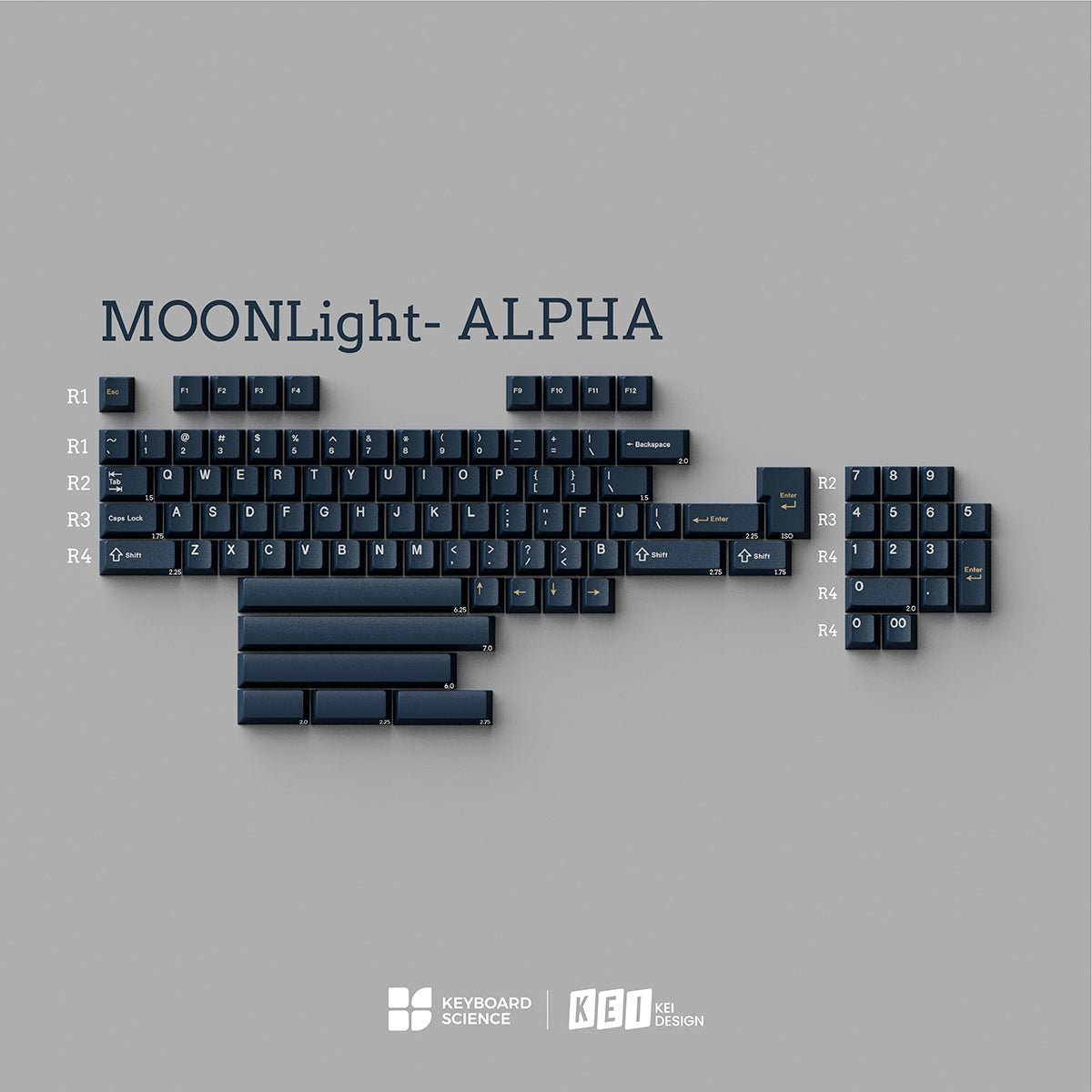 KBS Moonlight Keycaps - Divinikey