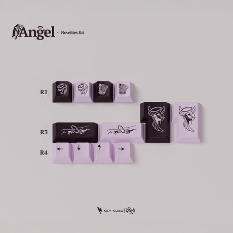 Keykobo Angel Keycaps - Divinikey