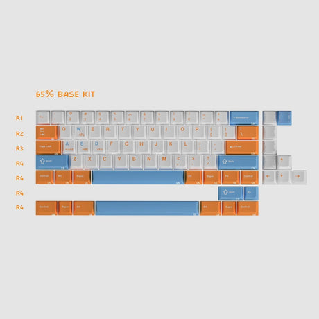 Keykobo Citrus Relativity Keycaps - Divinikey