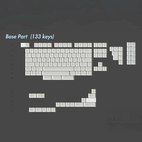 Lelelab Hokkaido White Keycaps - Divinikey