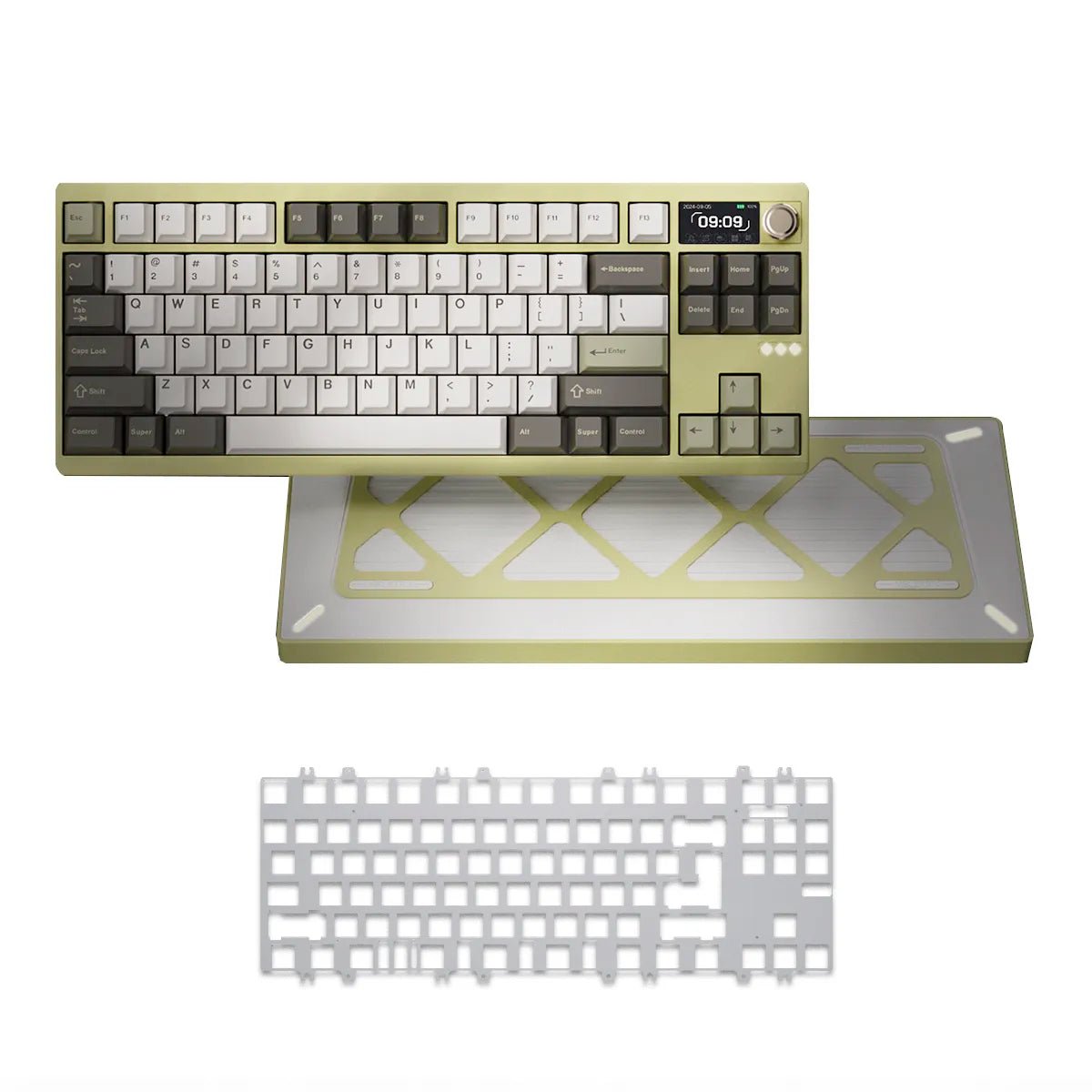 Meletrix Zoom DYNA TKL Keyboard - Bavarois - Divinikey