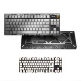 Meletrix Zoom DYNA TKL Keyboard - Frosted Clear - Divinikey