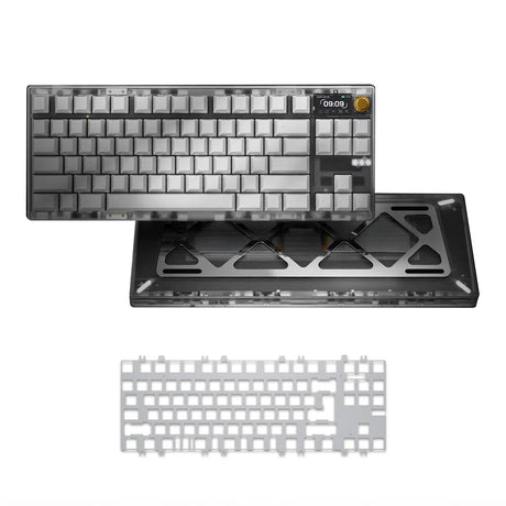 Meletrix Zoom DYNA TKL Keyboard - Frosted Clear - Divinikey