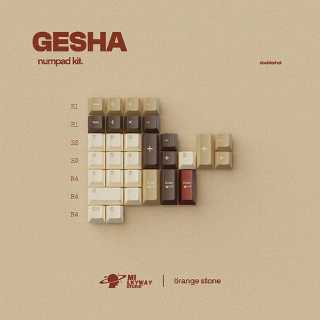 MW Gesha Keycaps - Divinikey