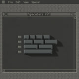 PBTfans 1984 Dark Keycaps - Divinikey