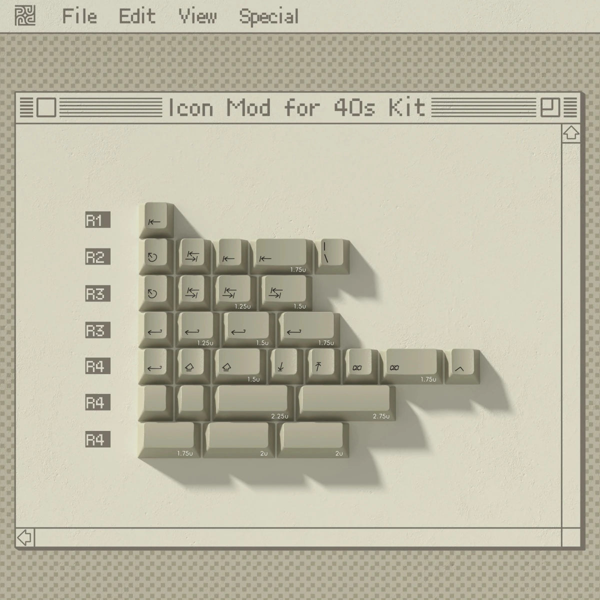 PBTfans 1984 Keycaps - Divinikey